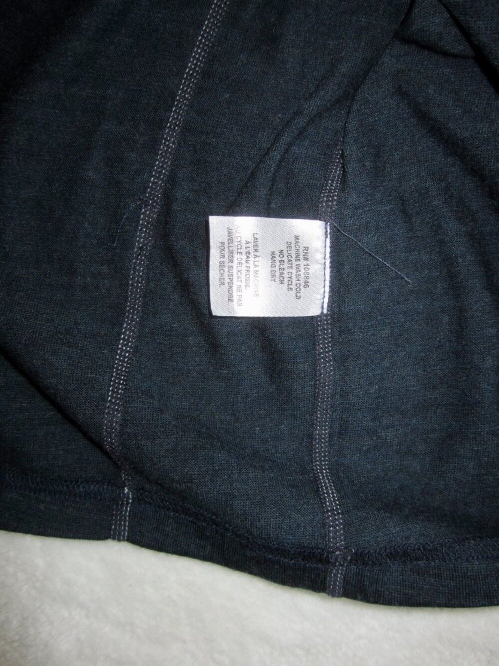 KUHL 100% Merino Wool Crewneck Long Sleeve Base Layer Shirt Men's Large - Picture 7 of 9
